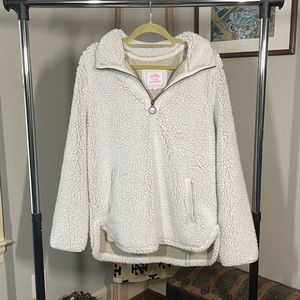 Faux sherpa teddy jacket